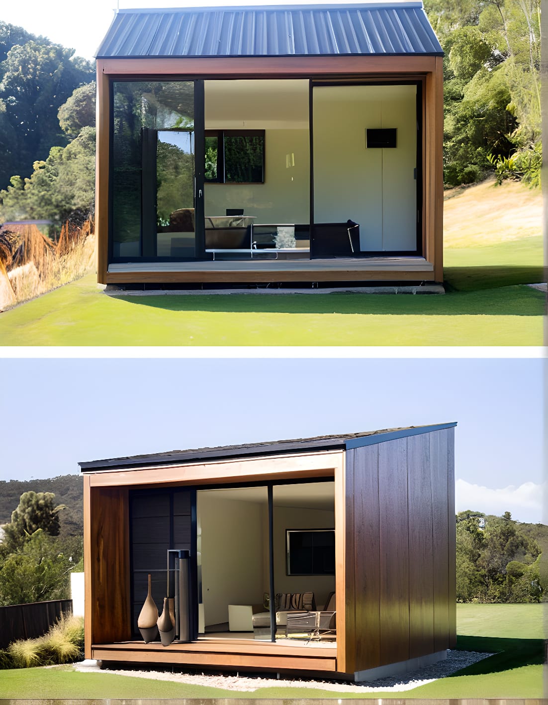 Custom garden room with high-quality materials and personalized design, offering a stylish and functional outdoor space.